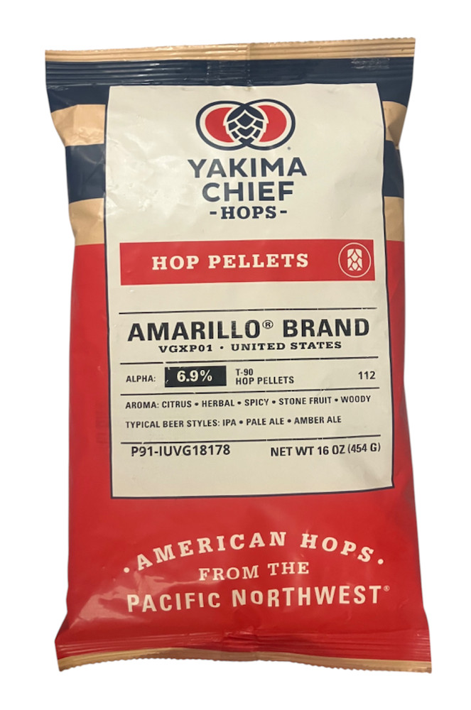 Amarillo Hop Pellets - 1 lb