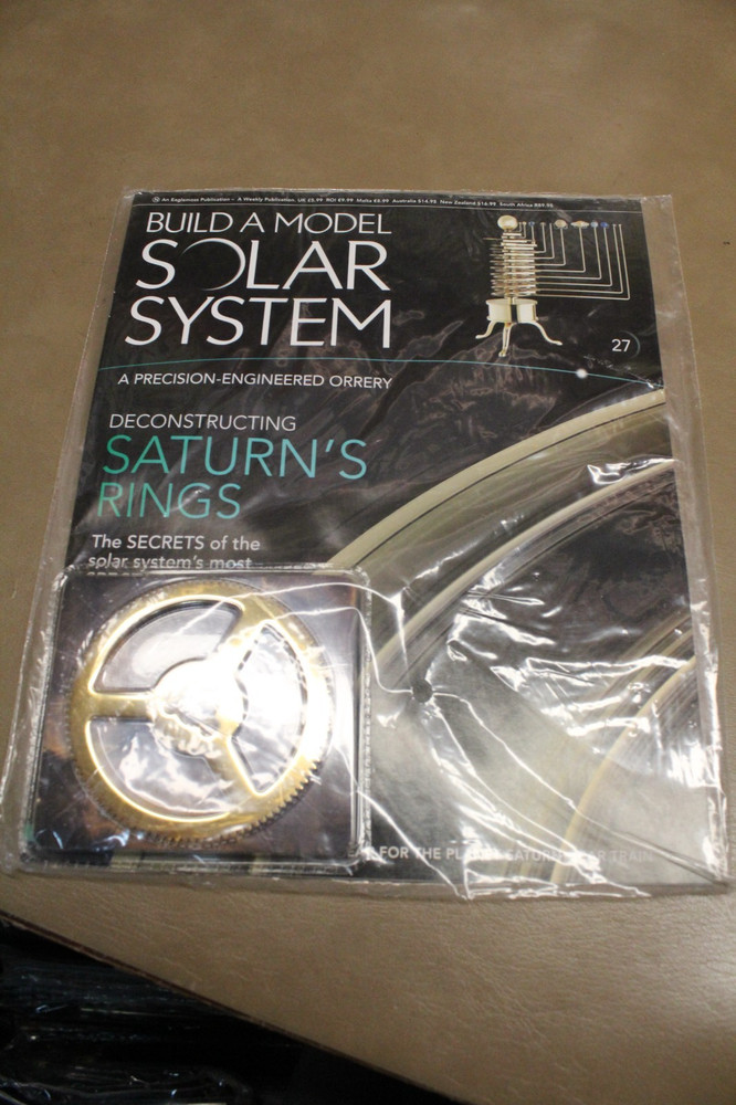 Build A Precision Mechanical Solar System by Eaglemoss Sealed Issues #26-30