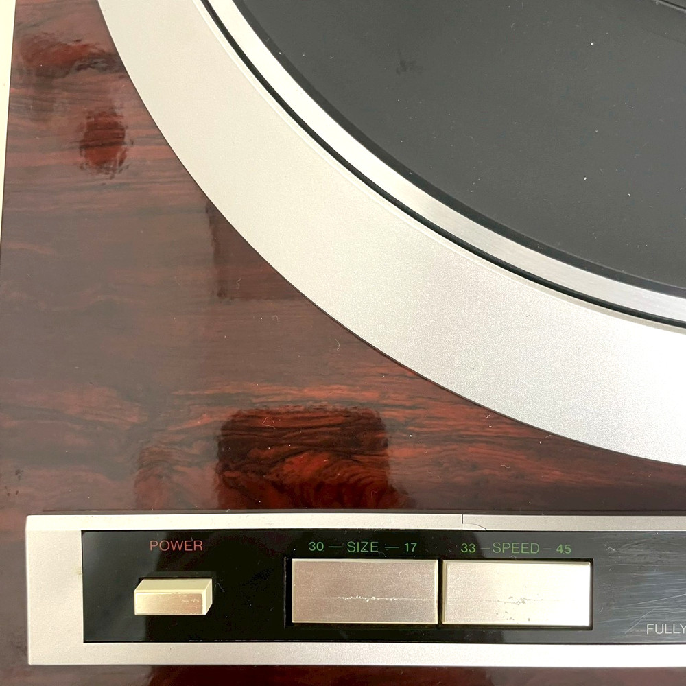 Denon DP-37F Quartz Lock Fully Automatic Turntable With Cartridge tested