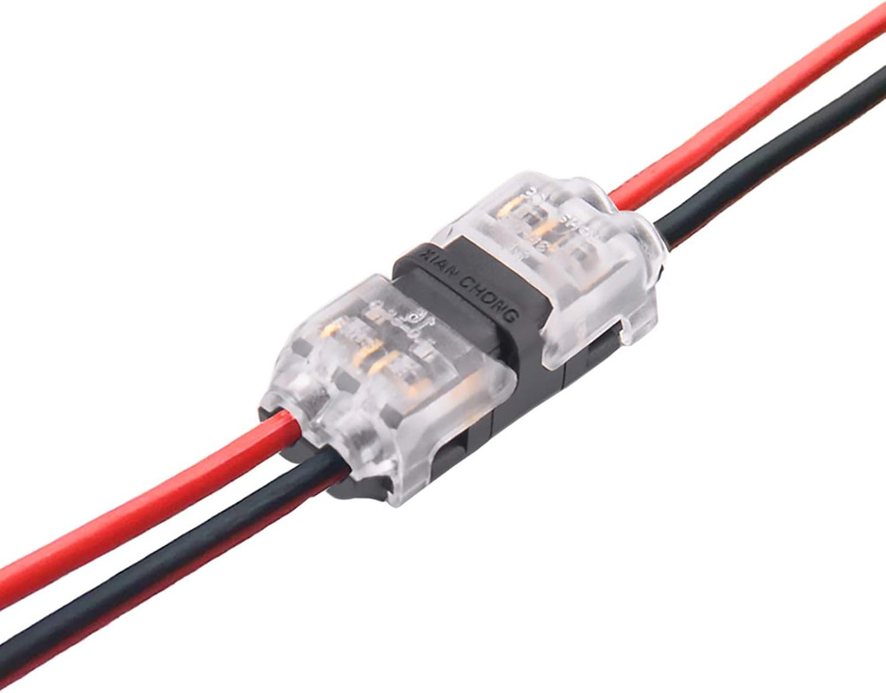 Low Voltage Wire Connectors, Brightfour 12 Pack Quick Solderless Wire Splice Con