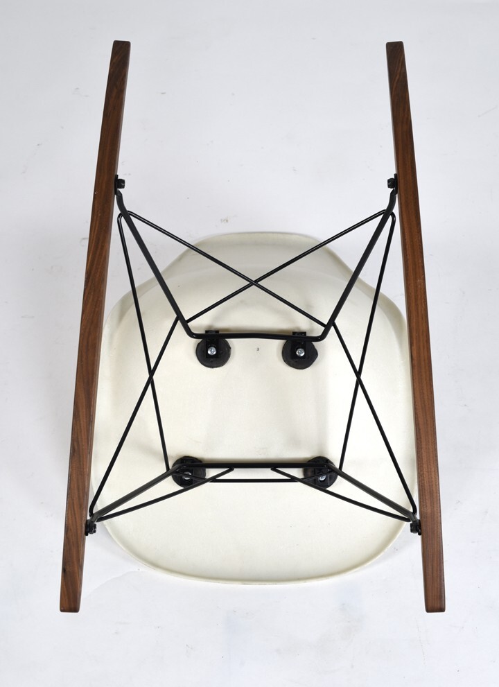 Replacement BLACK WALNUT ROCKER BASE Vintage Spec fit Eames Herman Miller Shells