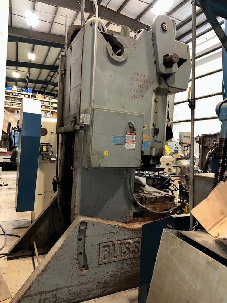 1973 Bliss Model 75 Ton C75 OBI Press