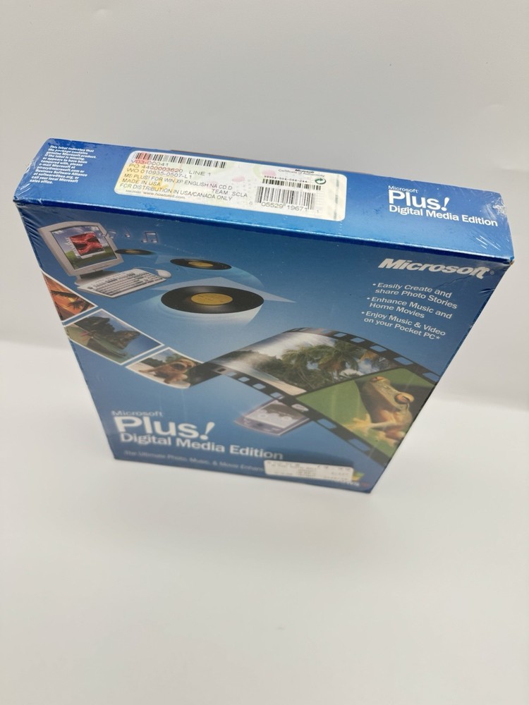 Microsoft Plus! Digital Media Edition_Genuine Product