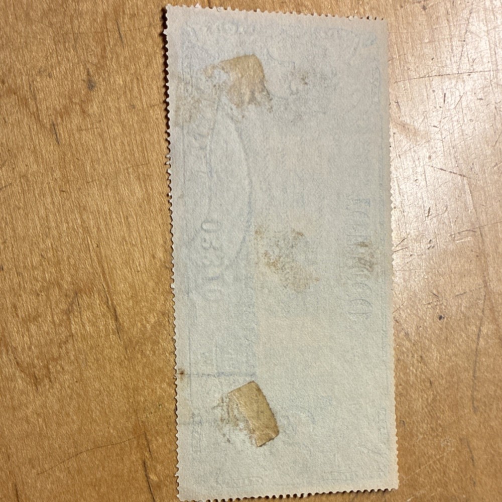 Rare Canada excise tobacco stamp