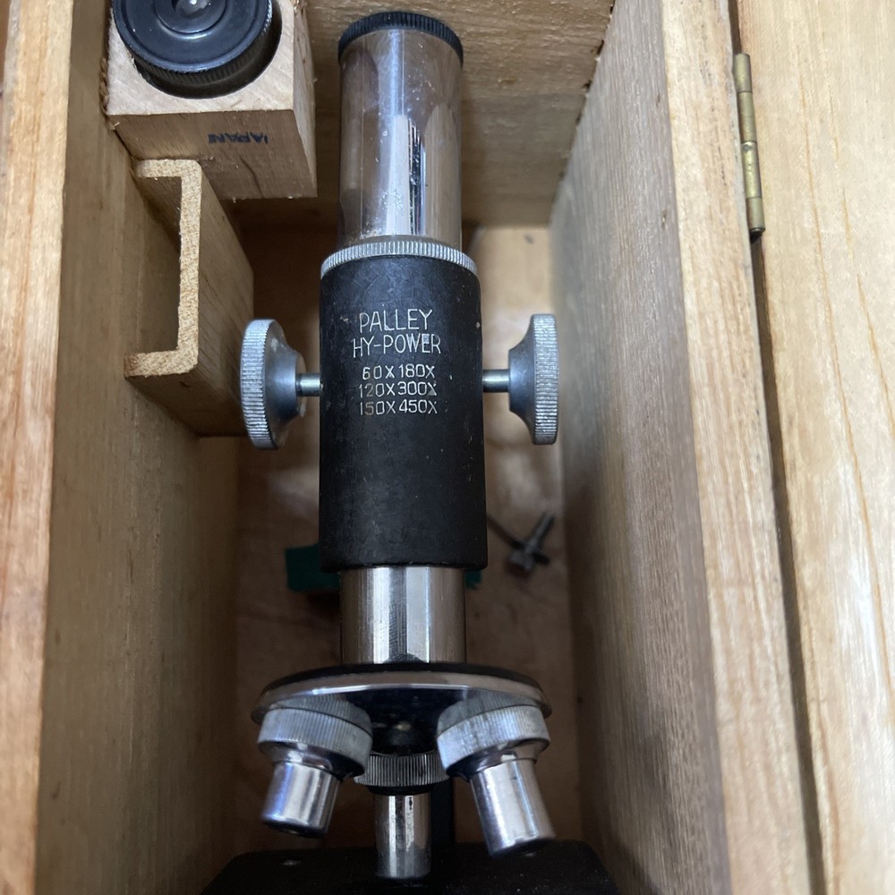 Vintage Palley Hy-Power Microscope