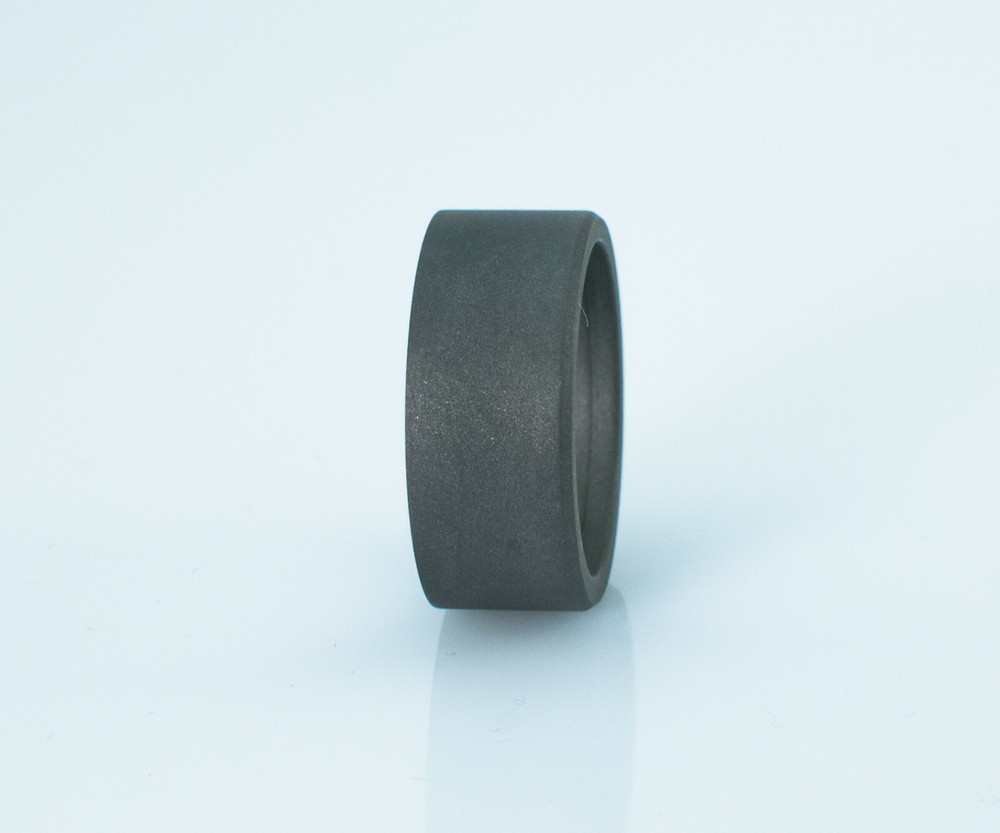 Handmade Titanium Blasted Bezel ring For Surefire E1e, E2e, E2D, KL4 Heads