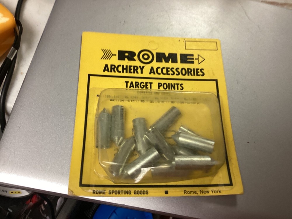 Rome Archery Accessories 11/32” Target points one dozen