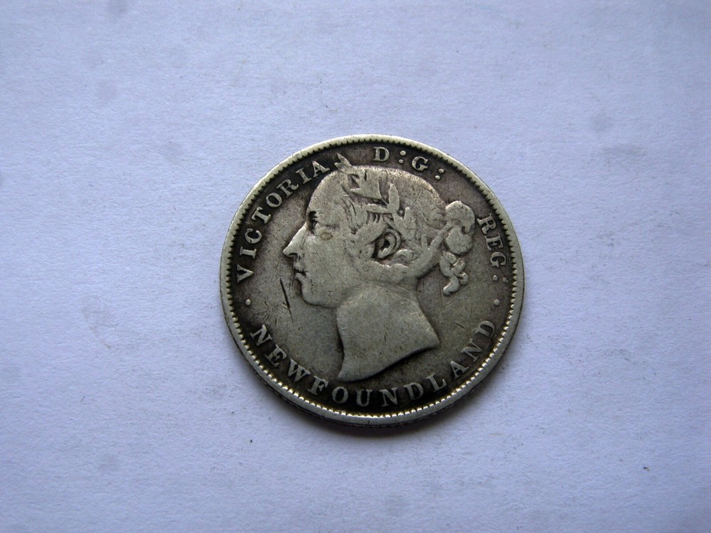 1896 Newfoundland 20 Cent