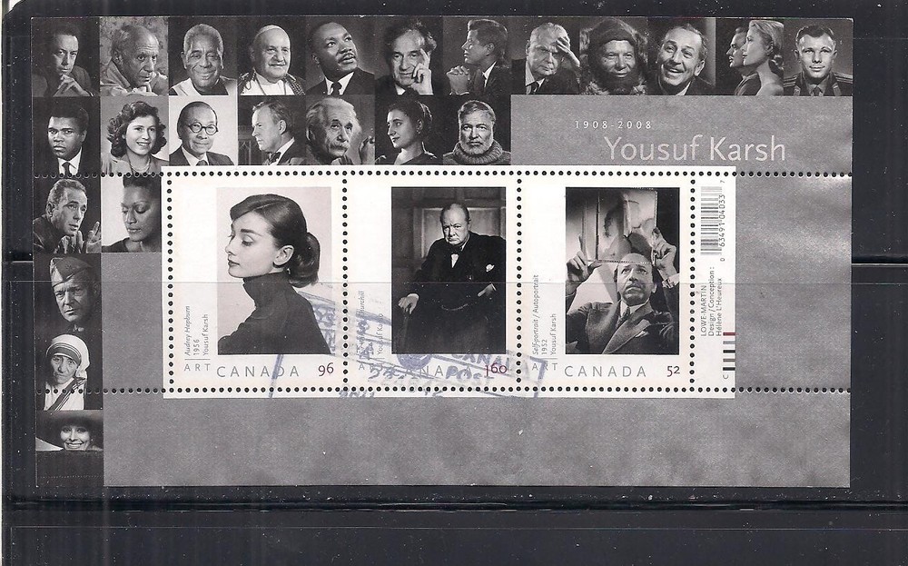 Canada #2271 used sheet Vf Churdhill