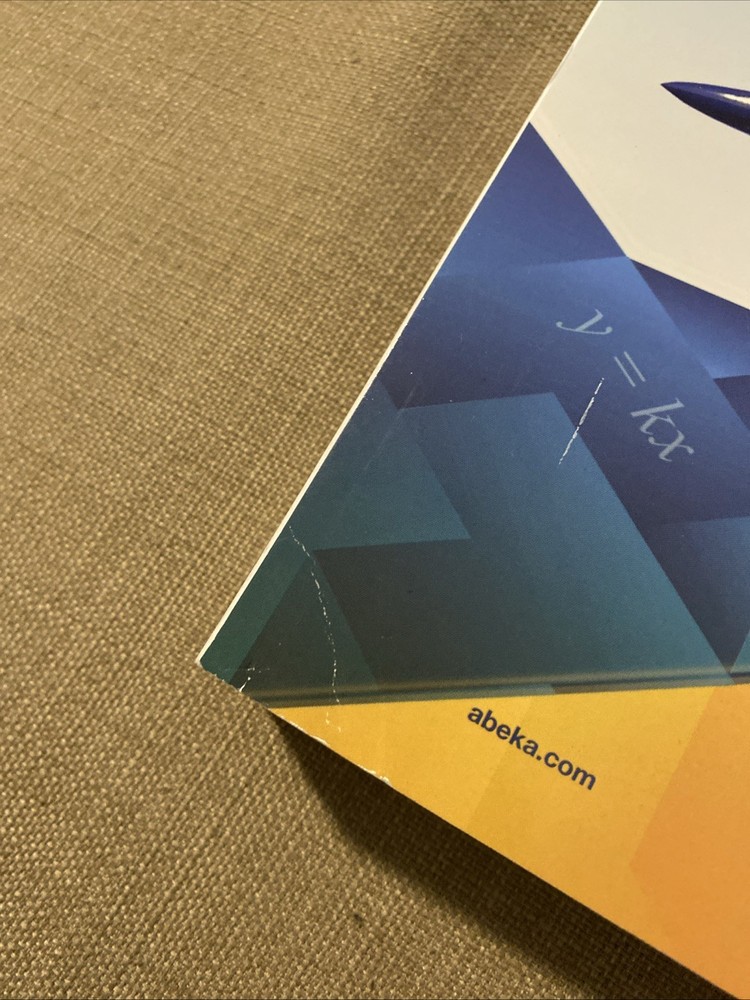 Abeka Pre-Algebra Work-text 8th grade 4th edition 319155