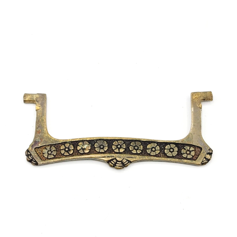 Vintage Brass Bail Pull Handle Replacement 3" .5736