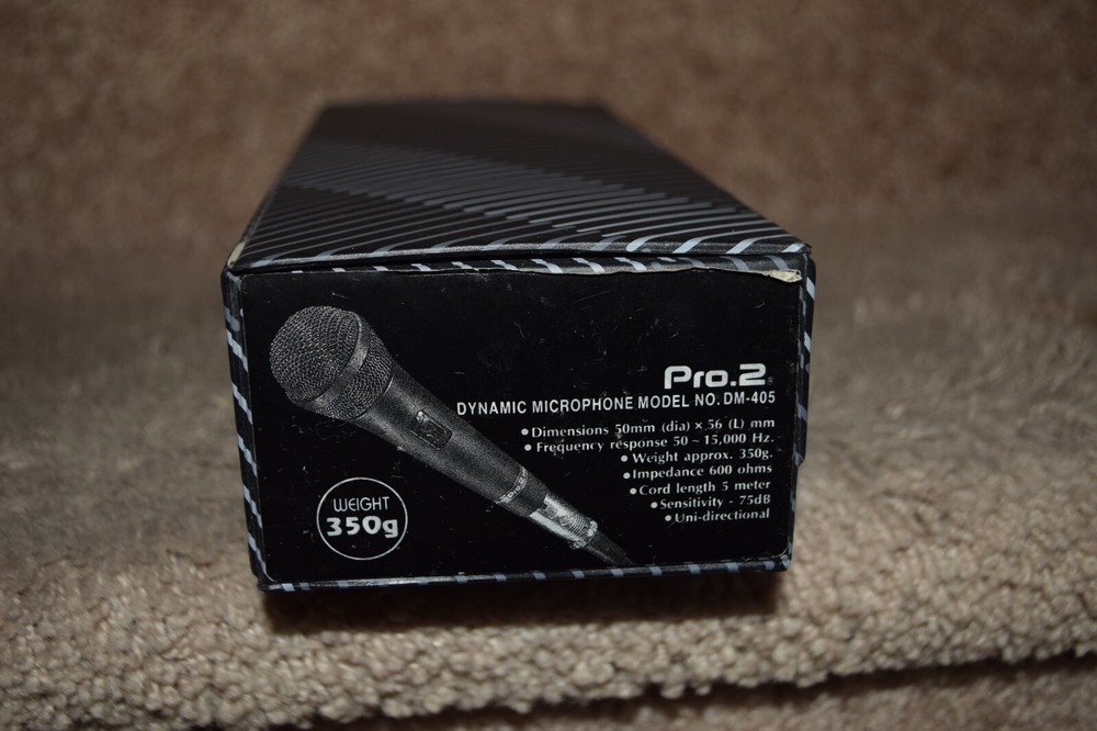 Vintage Pro. 2 Dynamic Microphone Model No. DM-405