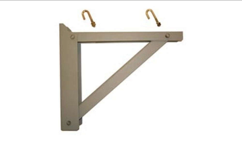 CPI 11312-712 Triangular Support Bracket, Black 12"