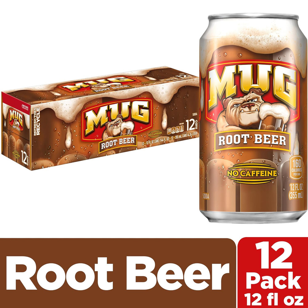 Root Beer, 12 Fl Oz Cans (Pack of 12)