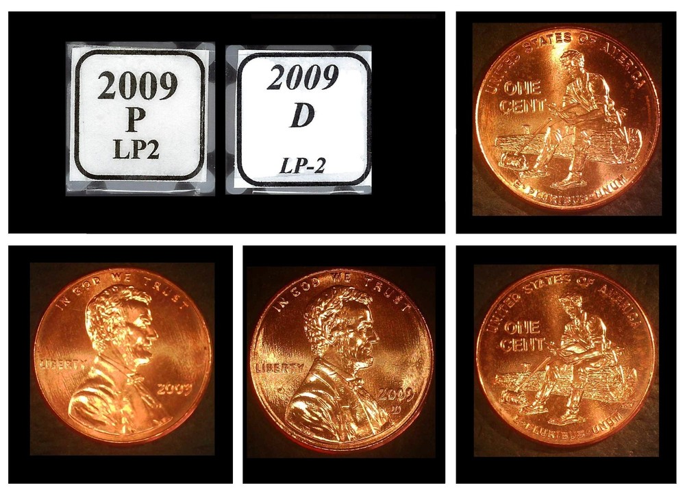 2009 P&D LINCOLN BICENTENNIAL CENT LP2 ROLLS FORMATIVE YEARS (UNCIRCULATED)