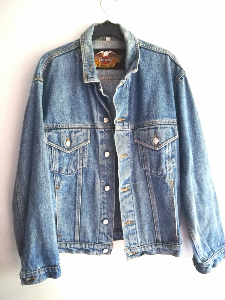 Harley davidson heavy Denim Jacket