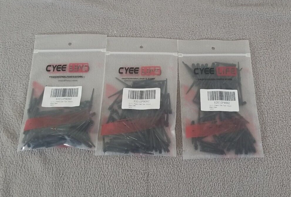 300pcs Plastic Dart Tips New (A14)