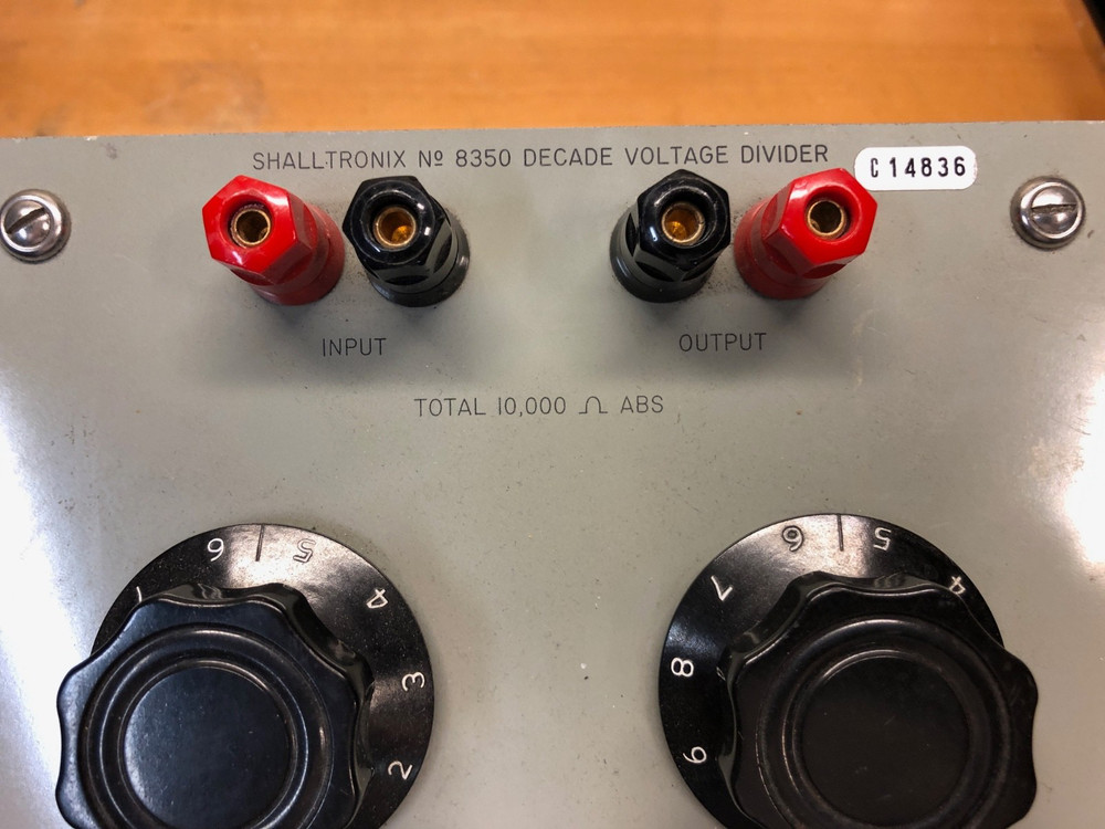 ShallTronix 8359 Decade Voltage Divider, Bench Tested