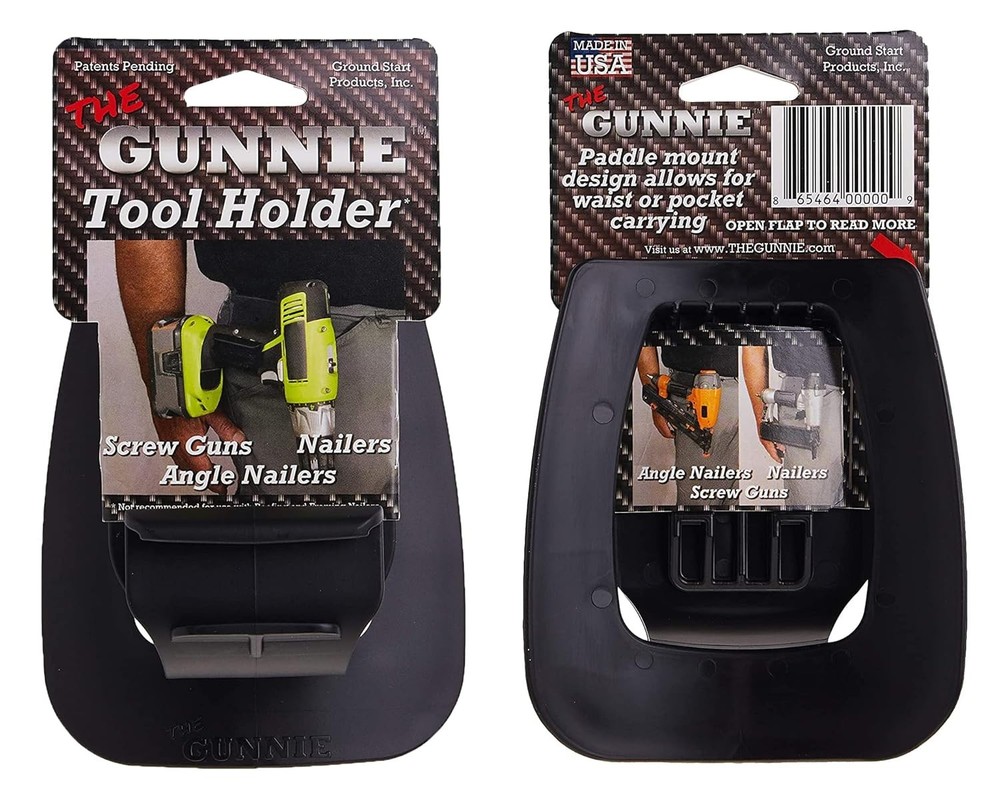 The Gunnie Cordless Drill Holster/Hook (1-Pack)