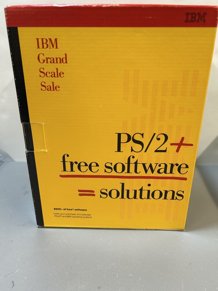 IBM PS/2 Software Solutions New in box