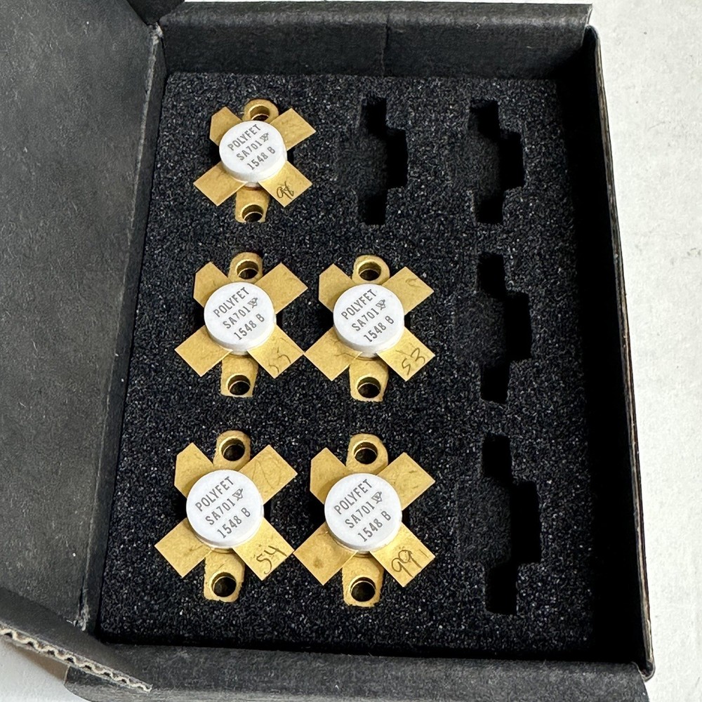 POLYFET RF DEVICES RF POWER VDMOS TRANSISTOR SA701 (5 Available) NOS