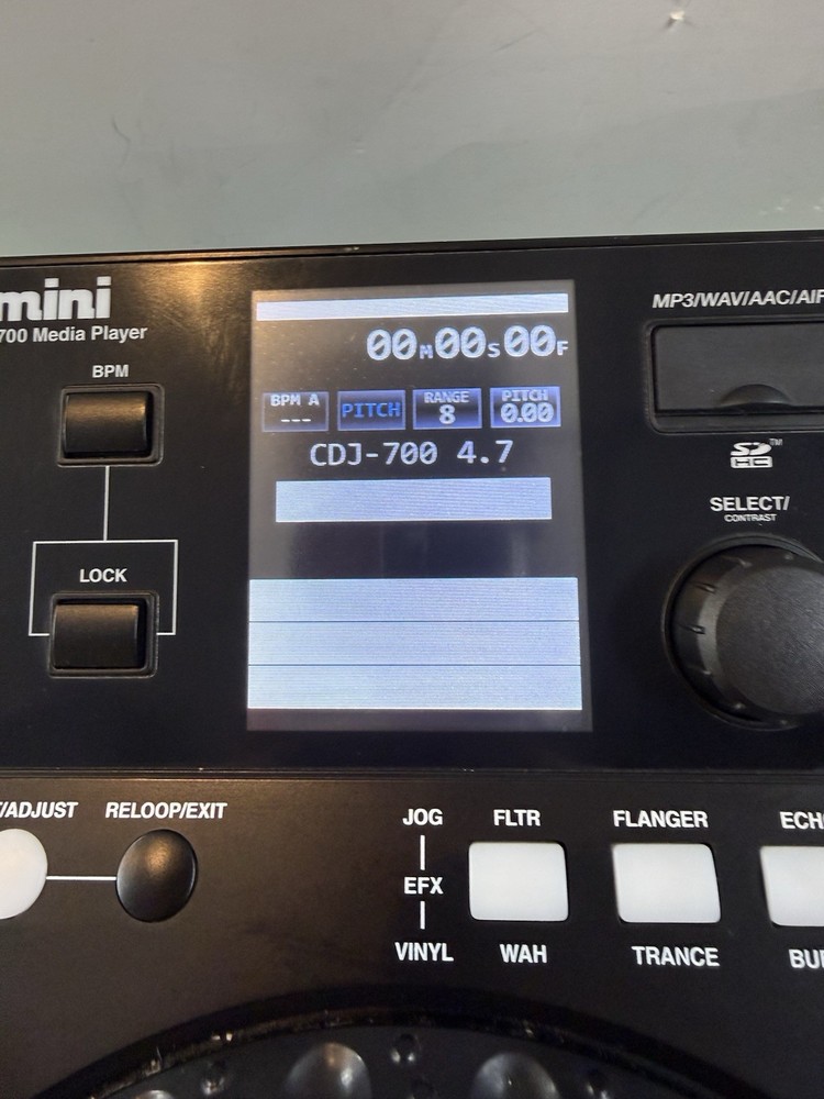Gemini CDJ-700 Media Player CD/MP3/SD/USB
