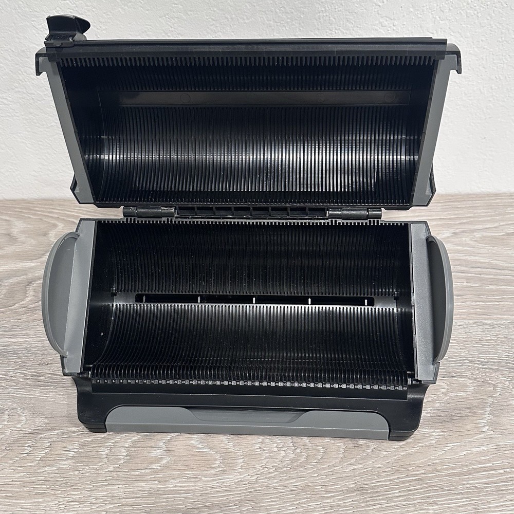 Atlantic DiscGear Selector Organizer - 80-Slots - CD DVD Video Games Storage