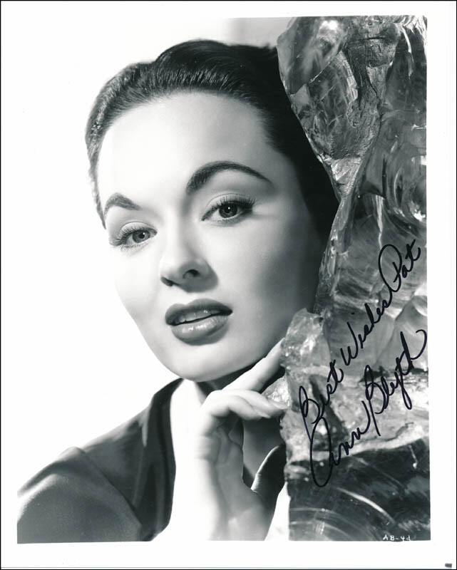 ANN BLYTH - AUTOGRAPHED INSCRIBED PHOTOGRAPH