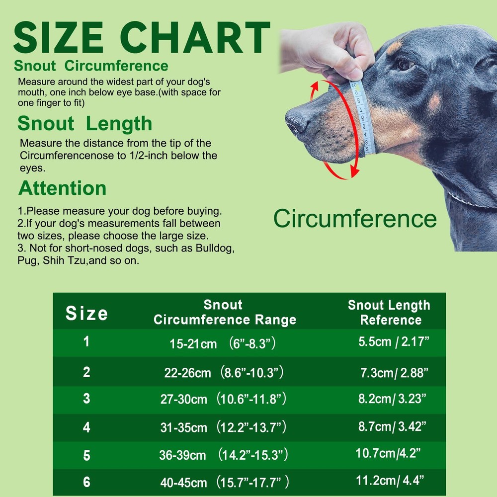 Dog Muzzle Basket Muzzle Anti Biting Chewing Sturdy Lightweight Muzzle Allows...