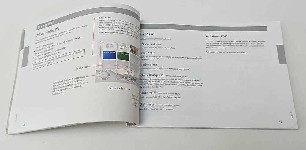 Nintendo Wii Operations Manual Channels & Settings
