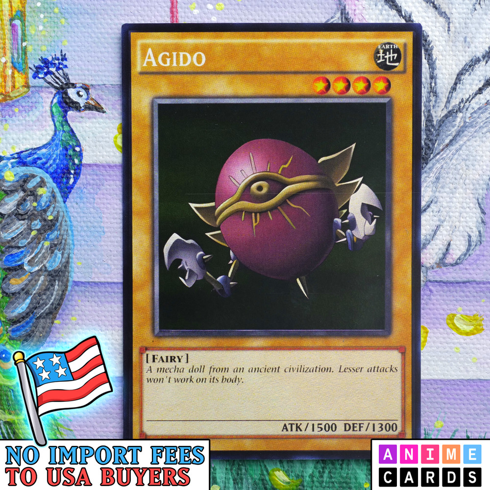 Agido ANIME EFFECT HOLO card
