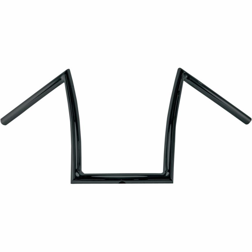Todd's Cycle [SB12-2] 1in. Stripper Handlebar Black