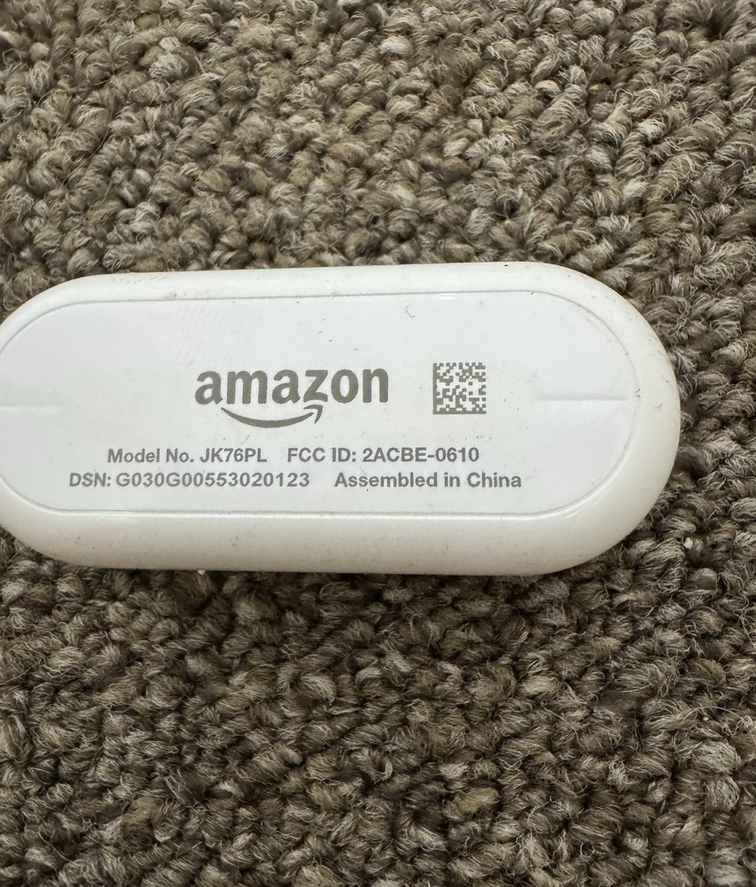 Amazon Tide Programmable Dash Button JK76PL Untested SKU:L