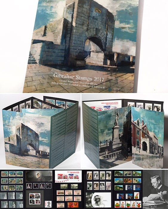 Gibraltar 2017 Yearpack MNH