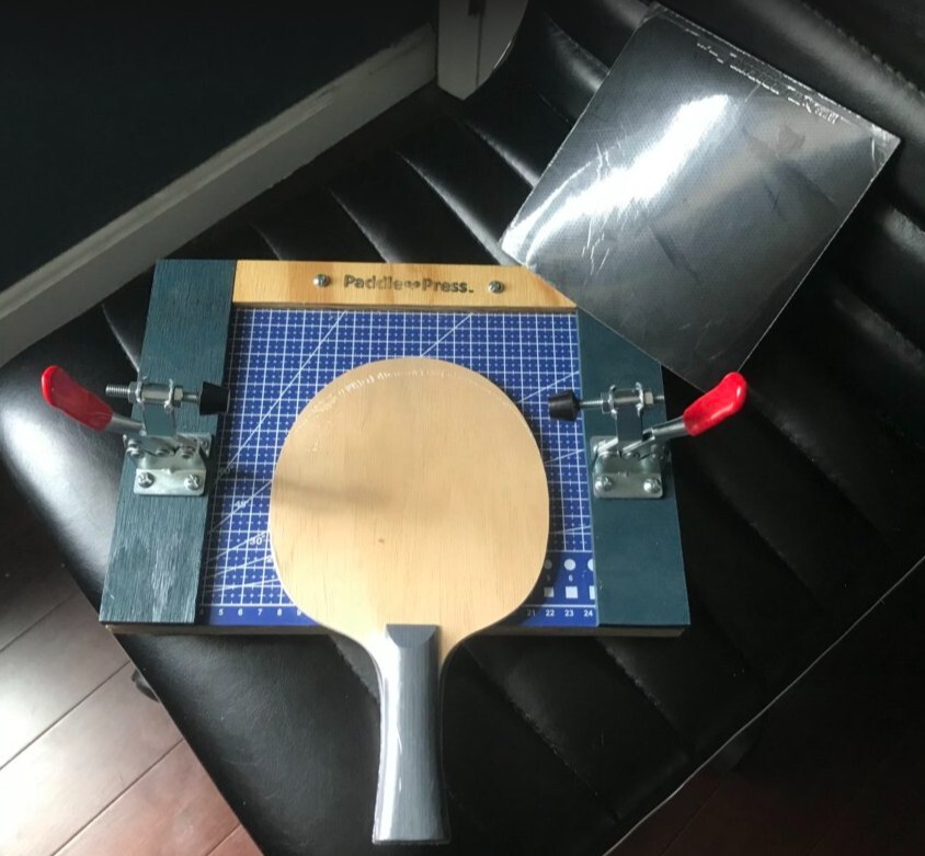 Paddle Press - The table tennis paddle assembly tool