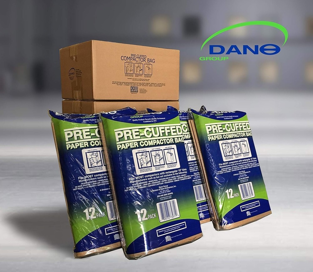 Compactor Bags Pre Cuffed (50 Pack)