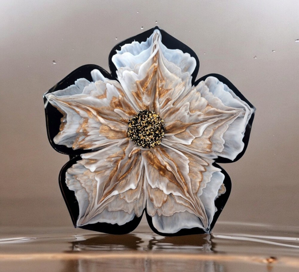 LARGE Hibiscus Tray Silicone Mold AU