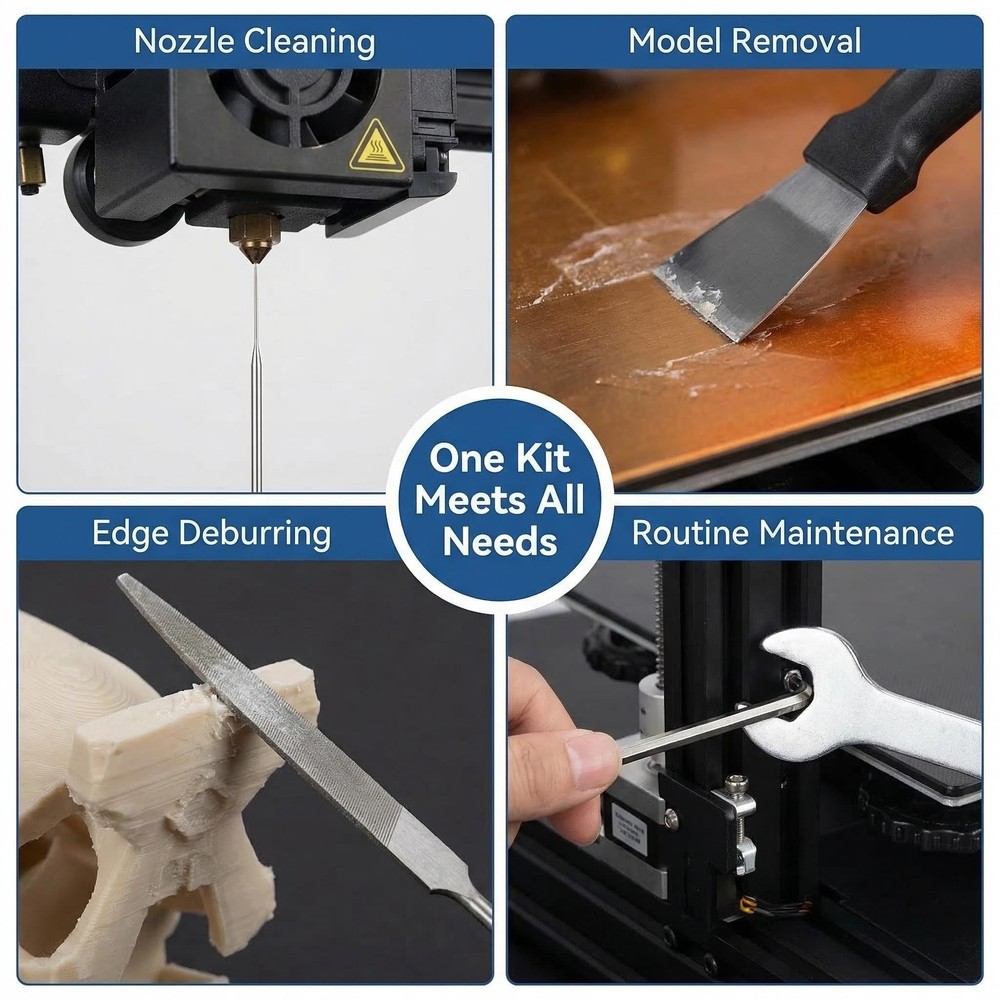 61Pcs 3D Printer Tools Kit for Bambu Lab A1, A1 Combo, 3D Printer Accessories...