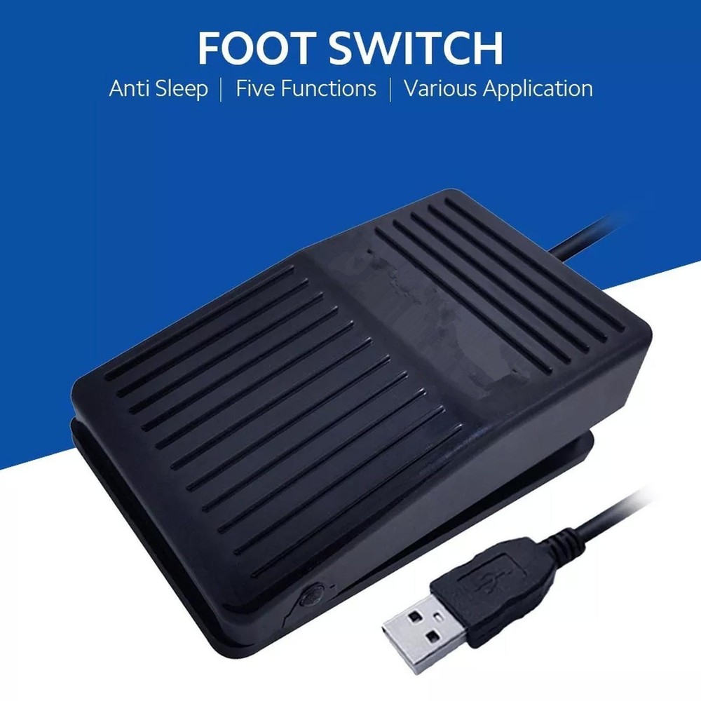USB Single Foot Switch Control Keyboard One Key Customized Pedal Model Mouse n