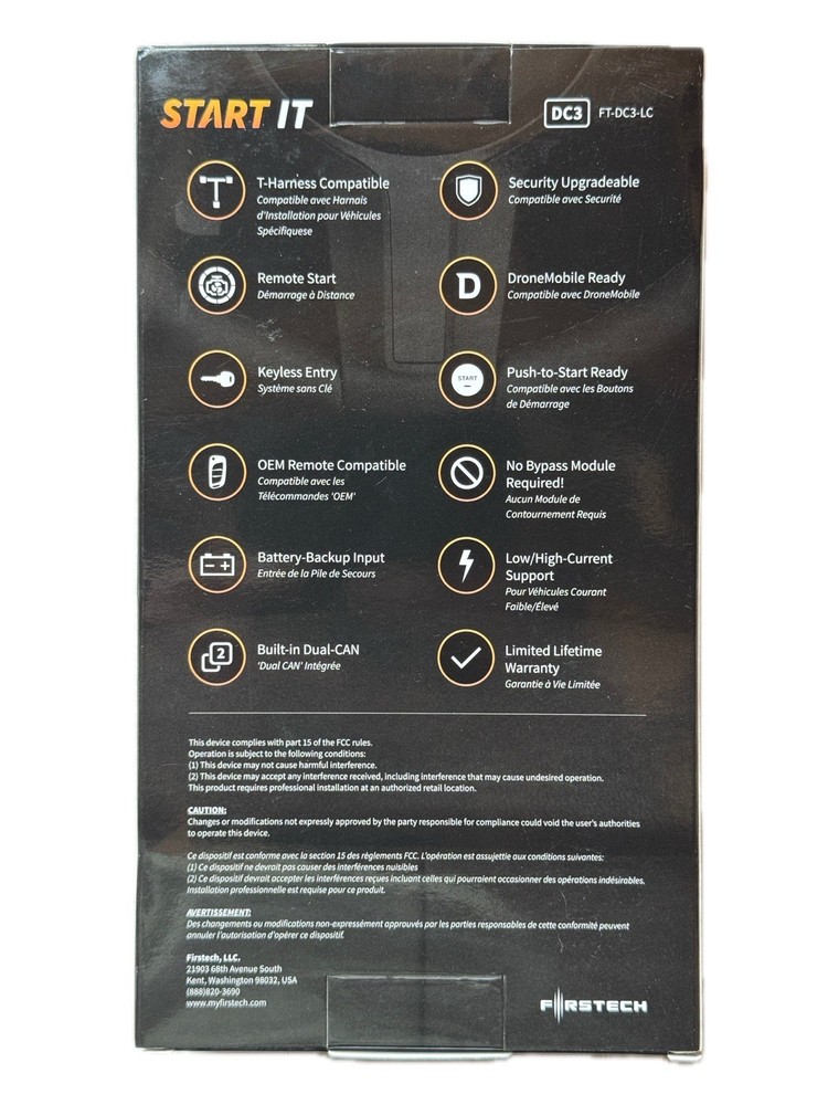 Firstech FT-DC3-LC Remote Start Module only