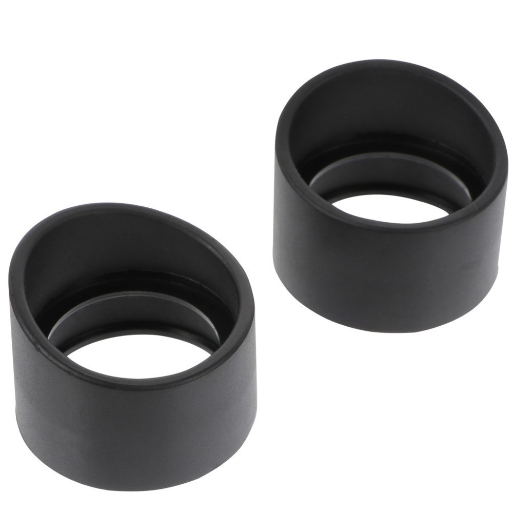 2 Pcs Microscope Goggles Rubber Eye Cup Soft Eyepiece Shield