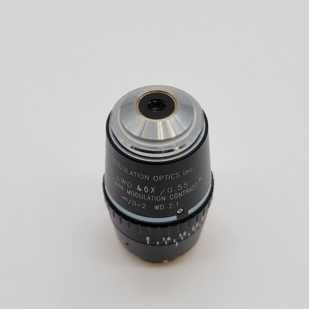 Nikon Microscope HMC Hoffman Modulation Contrast Objective LWD 40x