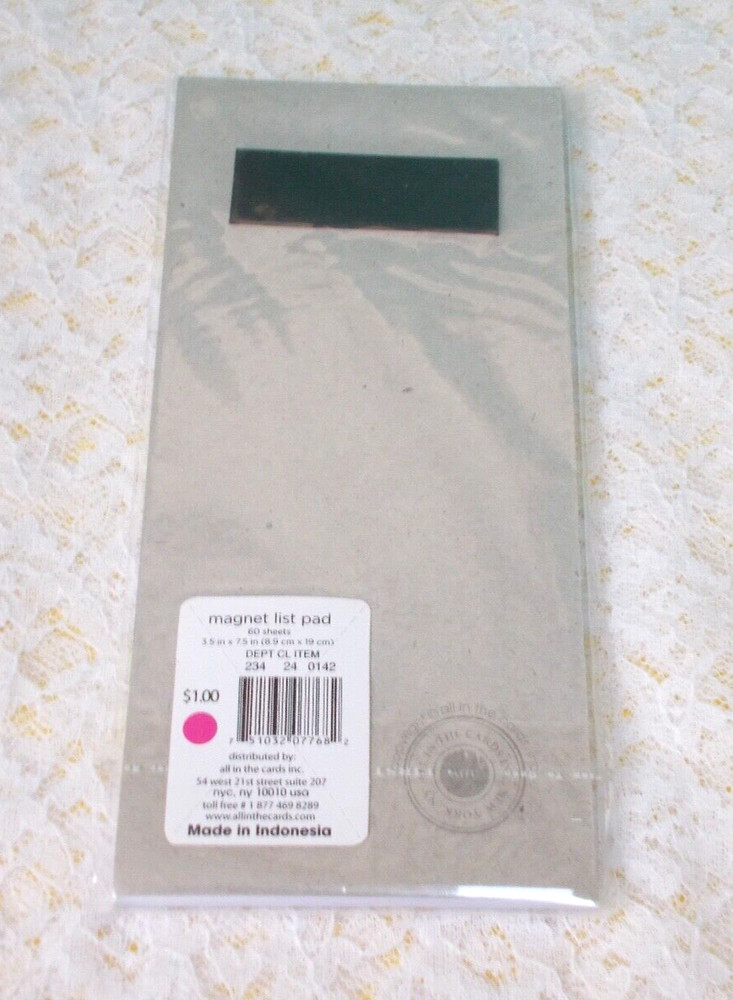 New! Sealed! Cute! Martin Designs"Springtime Notes" & Note/List Pad