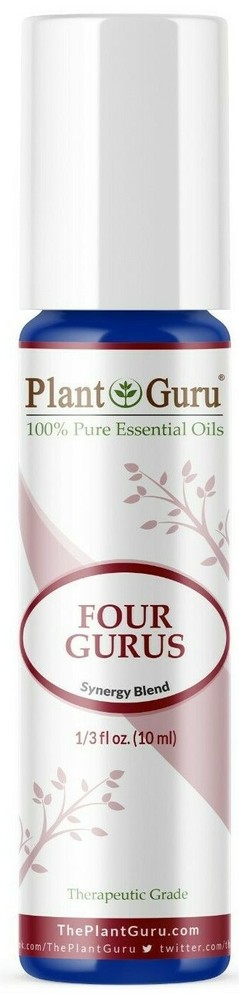 Four Gurus Essential Oil Thieves Roll on Blend For Immune Support, Protective.