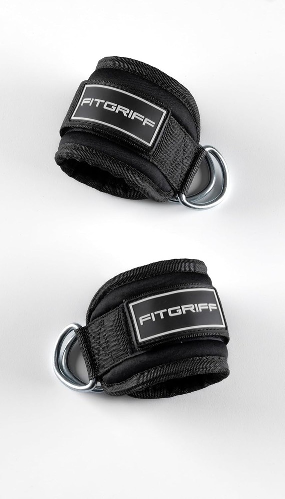 "2 pcs Ankle Strap for Cable Machine Professional Kickback Ankle Strap for Glute