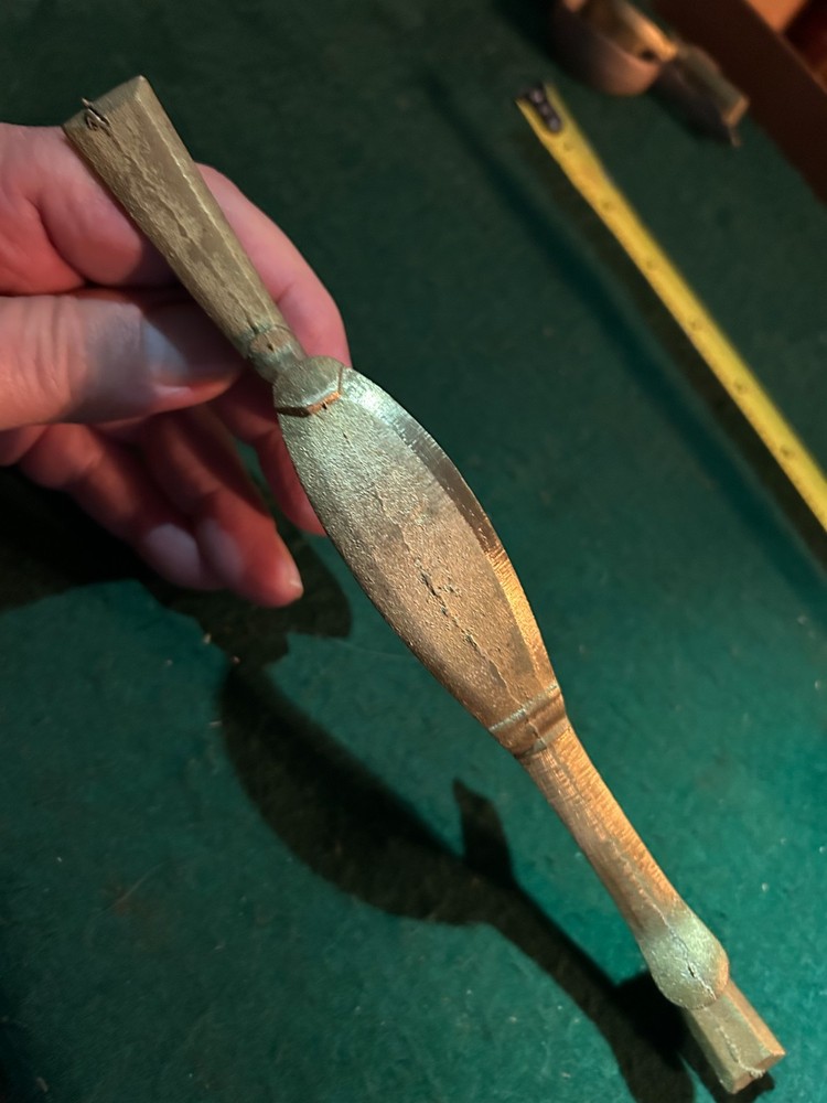 91/2" brass muzzle loader trigger guard NOS #6