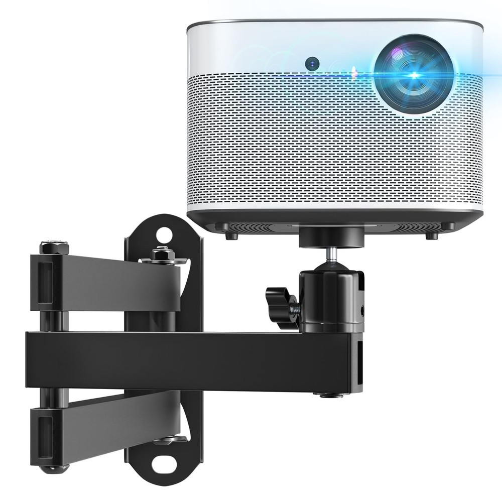 Foldable Universal Projector Mount for Ceiling or Wall Adjustable Stand