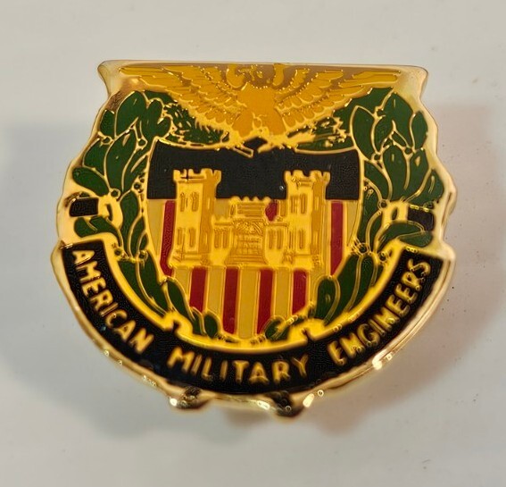 American Military Engineers Pin