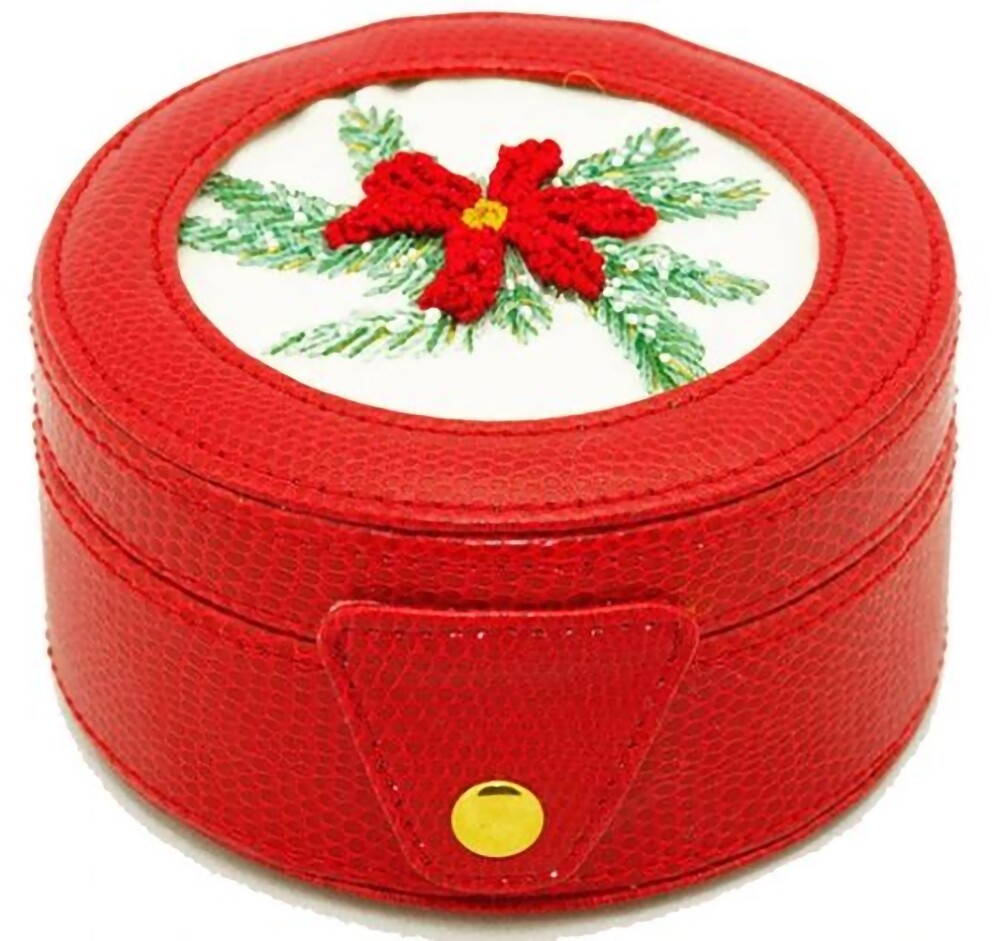 Needlepoint Lee Gift Box Leather ~ Choose your Color!!