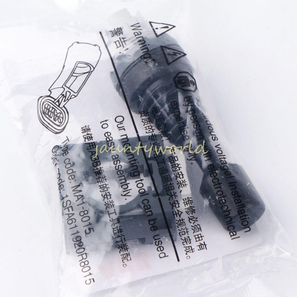 1Pc NEW ABB Control Joystick Switch MJS6-40B with 4 MCB-10 Contacts Reset Type